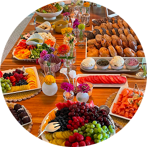 Drop-Off Catering - Dessert display