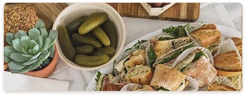 Salads, Sandwiches & Platters